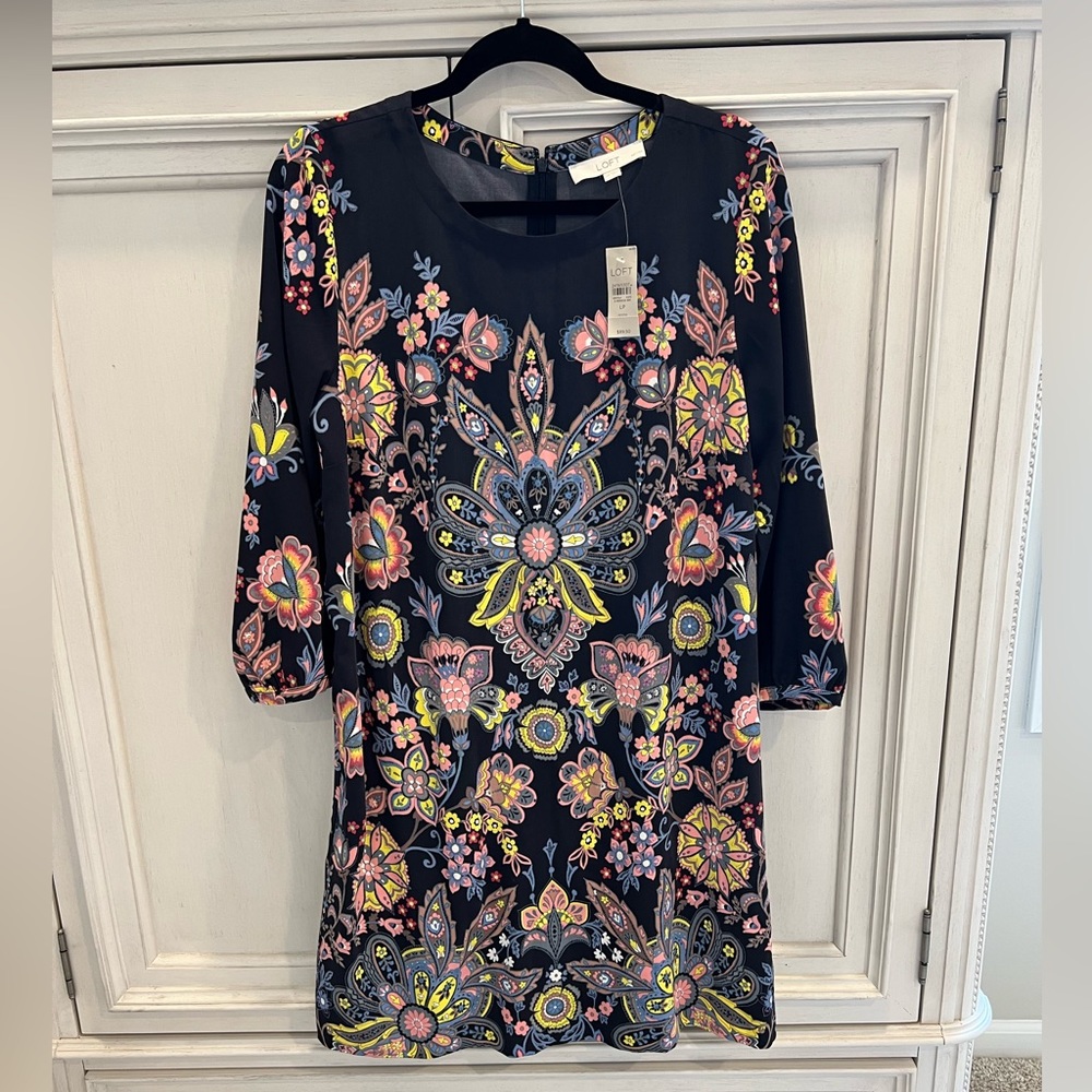 Ann Taylor Loft Long Sleeve Dress
